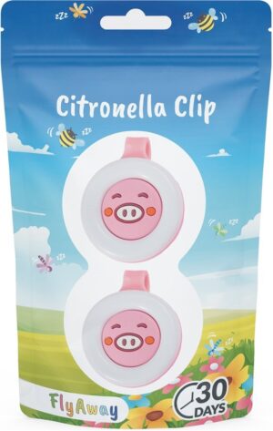 FLYAWAY Citronella-Clip Pig Duopack      Btl 2 Stk