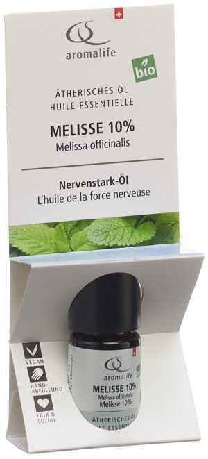 AROMALIFE TOP Melisse Äth/Öl 10 % BIO      Fl 5 ml