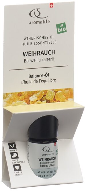 AROMALIFE TOP Weihrauch Äth/Öl Bio         Fl 5 ml