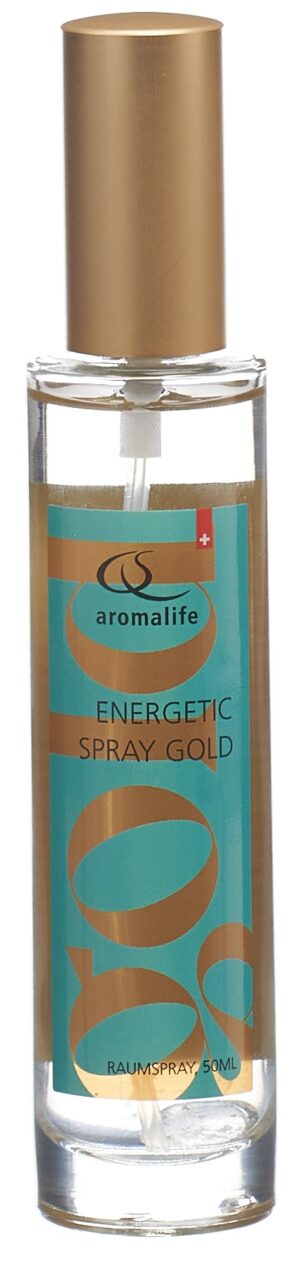 AROMALIFE Energetic Spray Gold m Bergkrist 50 ml
