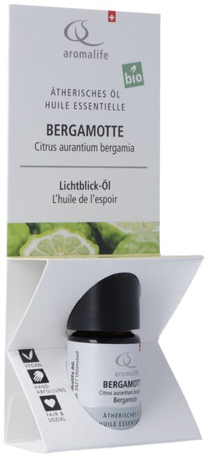 AROMALIFE TOP Bergamotte Äth/Öl Bio        Fl 5 ml