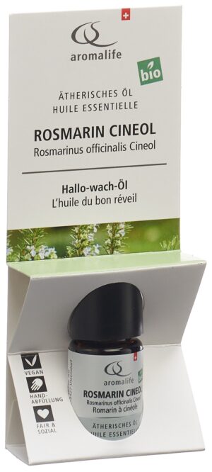 AROMALIFE TOP Rosmarin Cineol Äth/Öl Bio   Fl 5 ml