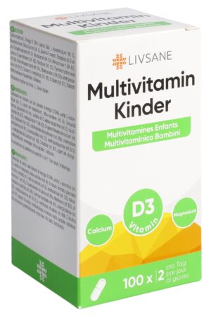 LIVSANE Multivitamin Kids Kaps        Glas 100 Stk
