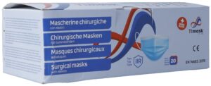 TIMASK Einweg-Medizinmaske Typ IIR weiss    20 Stk