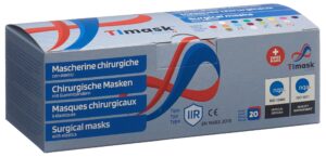 TIMASK Einweg-Medizinmaske Typ IIR Elegance 20 Stk