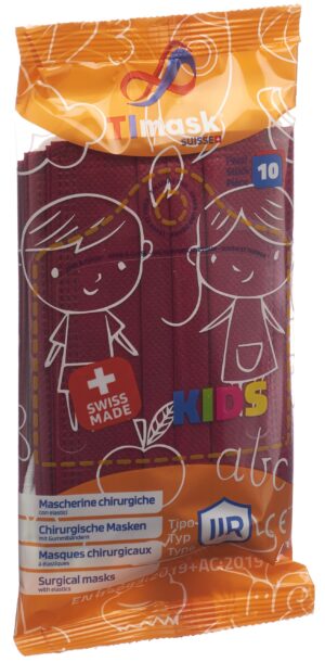 TIMASK Einweg-Medizinmas Typ IIR KIDS bord  10 Stk