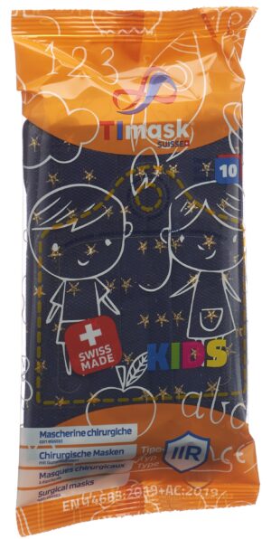 TIMASK Einweg-Medizinmas Typ IIR KIDS Weih  10 Stk