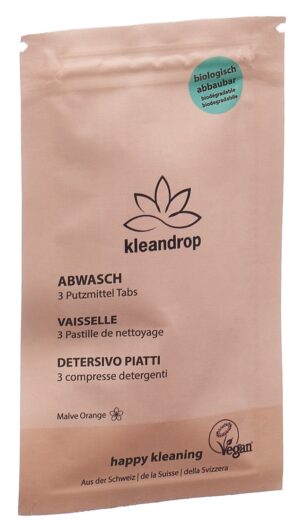 KLEANDROP Abwaschreiniger Btl 3 Stk