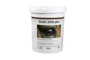BIOTIN 2000 PLUS Ergaenzungsfutter Pferde 800 g