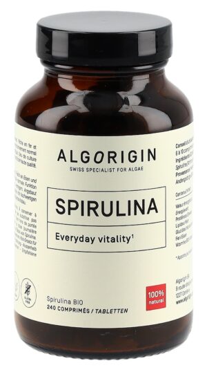 ALGORIGIN Spirulina Tabl Bio        Glasfl 240 Stk