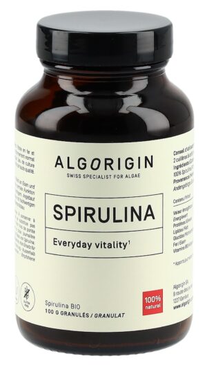 ALGORIGIN Spirulina Gran Bio          Glasfl 100 g