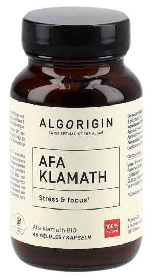 ALGORIGIN AFA Klamath Kaps           Glasfl 45 Stk