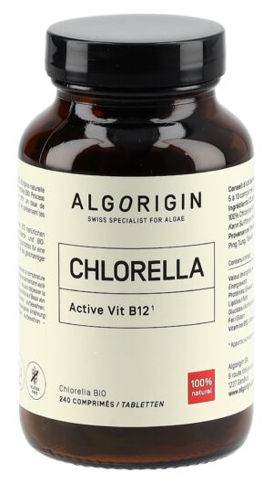 ALGORIGIN Chlorella Tabl Bio        Glasfl 240 Stk
