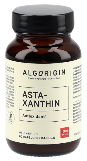 ALGORIGIN Astaxanthin Kaps (n)       Glasfl 60 Stk