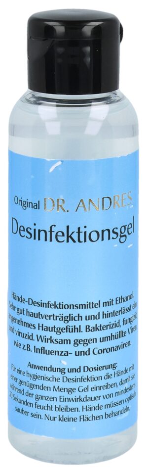 ANDRES Desinfektionsgel Fl 100 ml