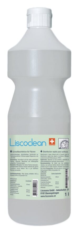 LISCOCLEAN Flächendesinfektion             Fl 1 lt