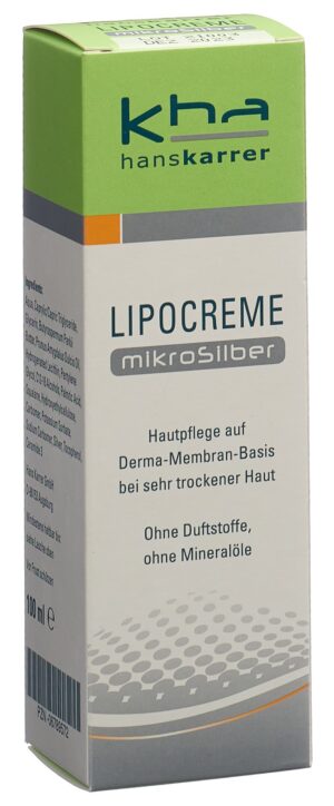 HANS KARRER Lipocreme MikroSilber           100 ml