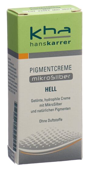 HANS KARRER Pigmentcreme MikroSilber hell    20 ml