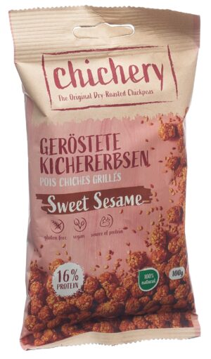 CHICHERY Kichererbsen Sweet Sesame       Btl 100 g