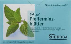 SIDROGA Pfefferminzblätter          20 Btl 1.500 g