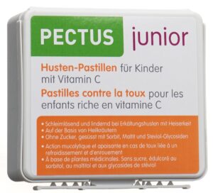 PECTUS Junior Hustenpastillen Kinder Vit Ds 24 Stk