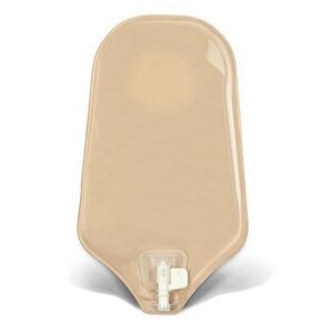 NATURA Uro Beutel mit Hahn 350ml 45mm opak 10 Stk