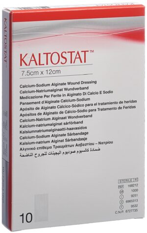 KALTOSTAT Kompressen 7.5x12cm steril        10 Stk