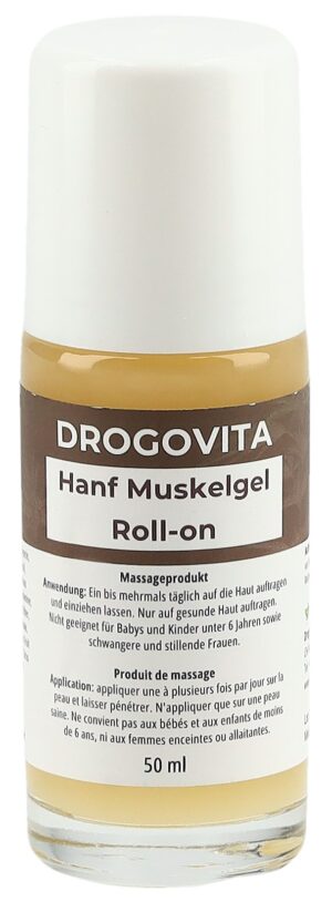 DROGOVITA Hanf Muskelgel             Roll-on 50 ml