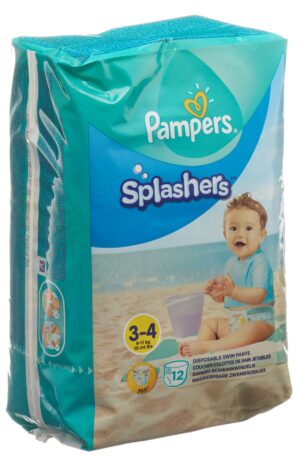PAMPERS Splashers Gr3-4 Tragepack           12 Stk