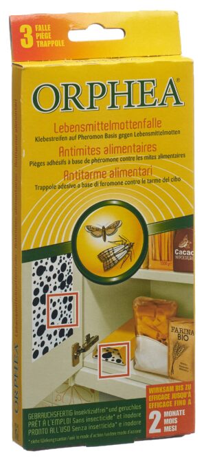ORPHEA Lebensmittelmottenfalle               3 Stk