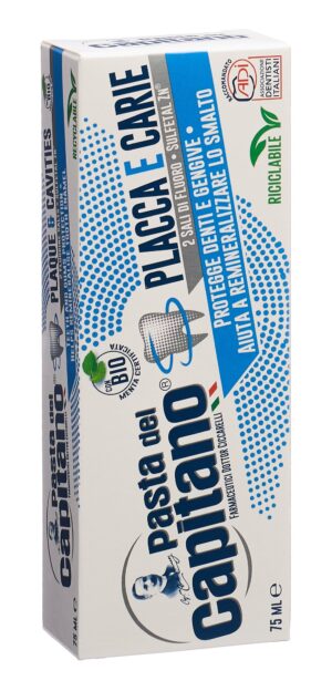 PASTA DEL CAPITANO Zahnbelag und Karies   Tb 75 ml