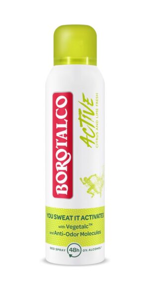 BOROTALCO Deo Active Spray Zitrus Lime  Spr 150 ml