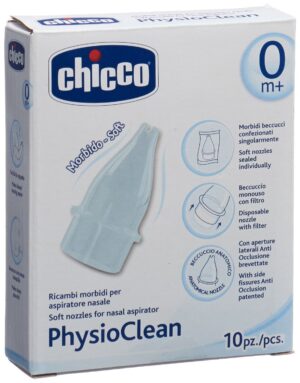 CHICCO Physioclean Ersatztei Nasenschleimentfe 0m+