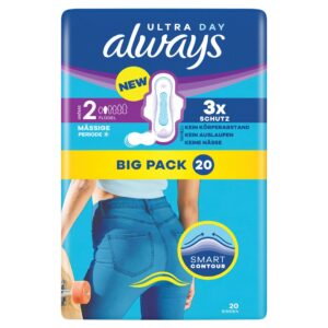ALWAYS Ultra Binde Gr2 Long Flügeln BigPack 20 Stk