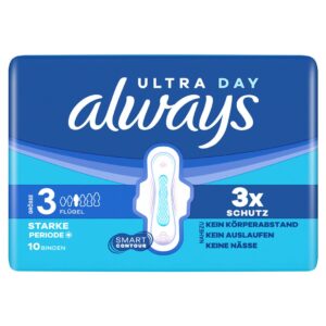ALWAYS Ultra Binde Gr3 Long Plus Flügeln    10 Stk