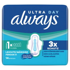 ALWAYS Ultra Binde Gr1 Normal Flügeln       14 Stk