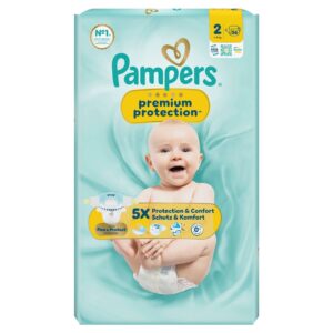 PAMPERS Prem Prot NB Gr2 4-8kg Mini Sparp n 56 Stk