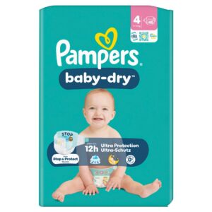 PAMPERS Baby Dry Gr4 9-14kg Maxi Sparp      45 Stk