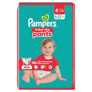 PAMPERS Baby Dry Pan Gr4 9-15kg Maxi Sparp  42 Stk