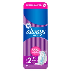 ALWAYS Maxi Binde Long mit Flügeln          14 Stk