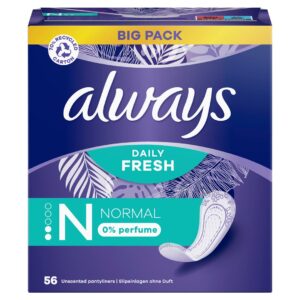 ALWAYS Slipeinlage Normal ohne Duft BigP    56 Stk