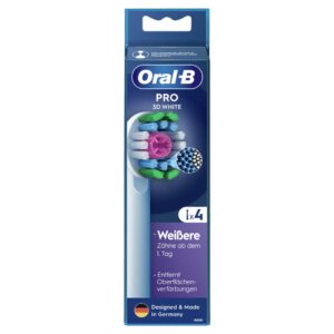 ORAL-B Aufsteckbürsten 3D White Pro          4 Stk