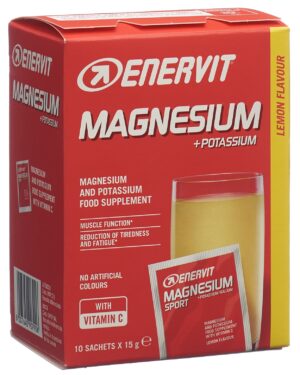 ENERVIT Plv Magnesium Potassium        10 Btl 15 g