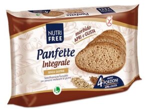 NUTRIFREE Panfette Vollkorn Brot glutenfr 4 x 85 g