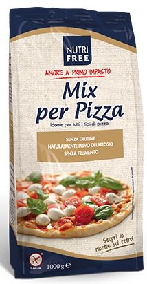 NUTRIFREE Mehlmischung Mix fuer Pizza glutenf 1 kg