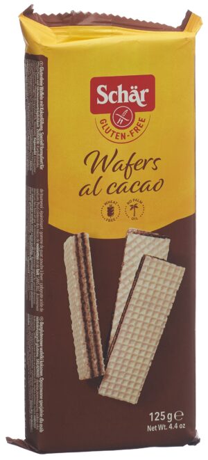SCHAR Kakao Waffeln glutenfrei               125 g