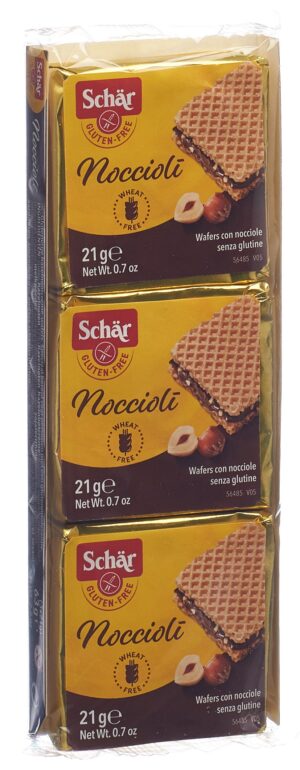 SCHAR Noccioli Snack 3er Pack glutenfrei      63 g