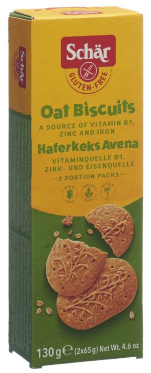 SCHAR Avena Haferkeks glutenfrei             130 g