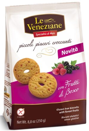 LE VENEZIANE Biscuits Beerenfruecht glutenfr 250 g