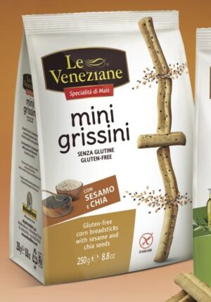 LE VENEZIANE Mini grissini Ses Chia glutenf 250 g